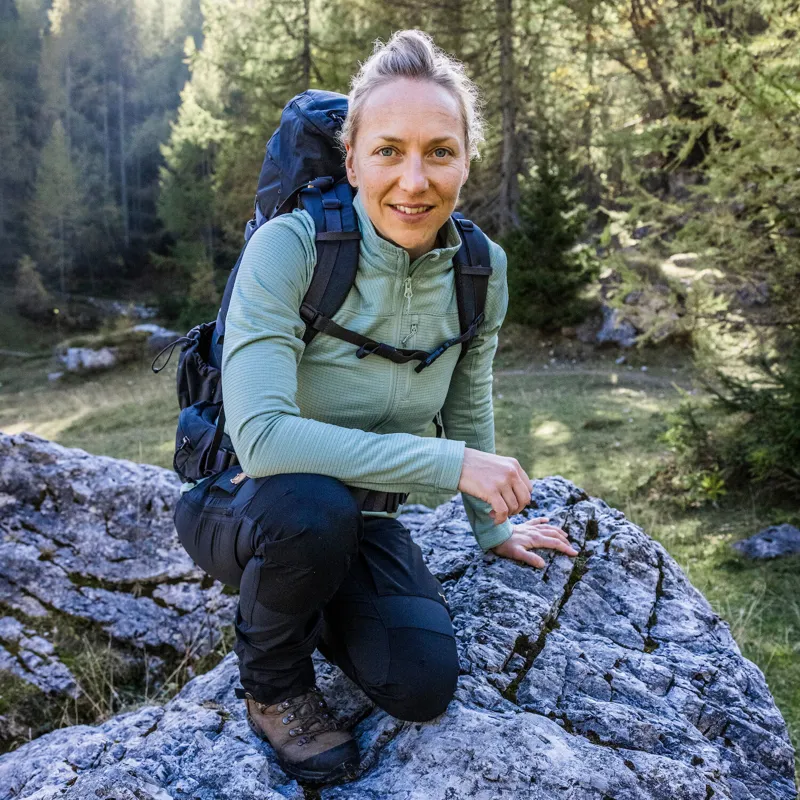 Fjallraven Keb Agile Trousers Womens in Port-10